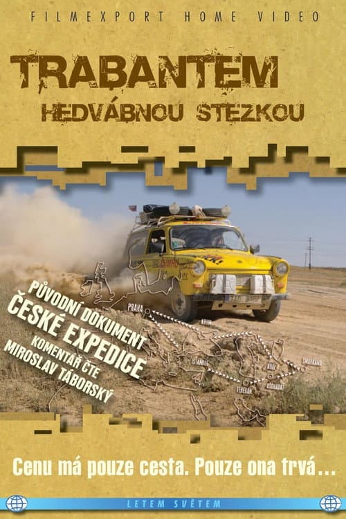 Poster for Along the Silk Road in a Trabant