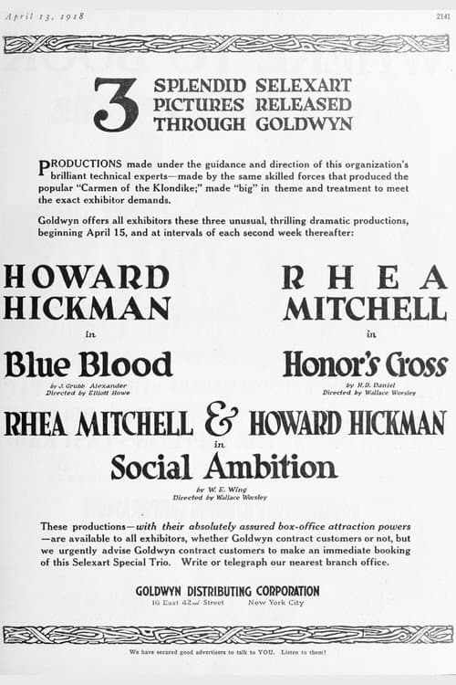 Poster for Honor's Cross