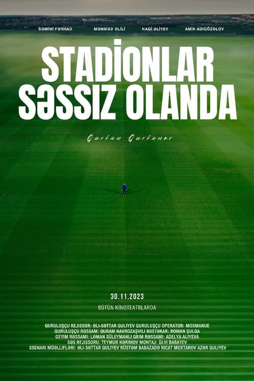Poster for When the Stadiums Are Silent