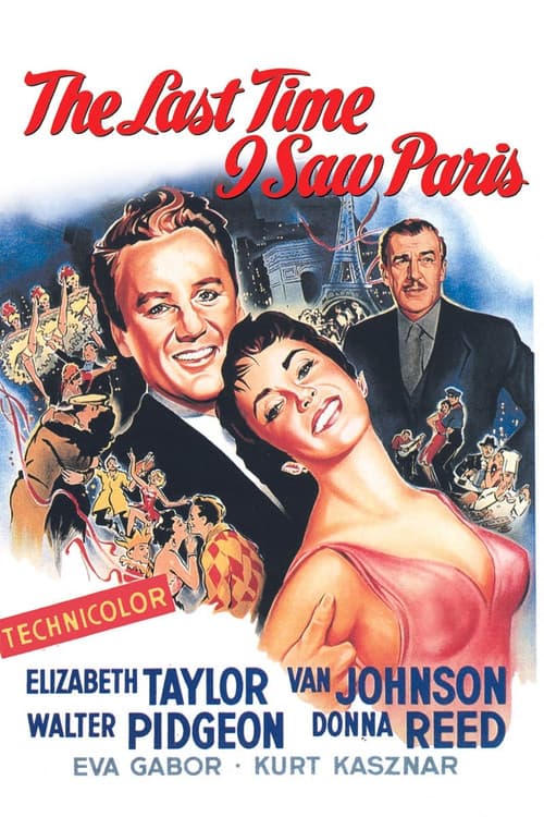 Poster for The Last Time I Saw Paris