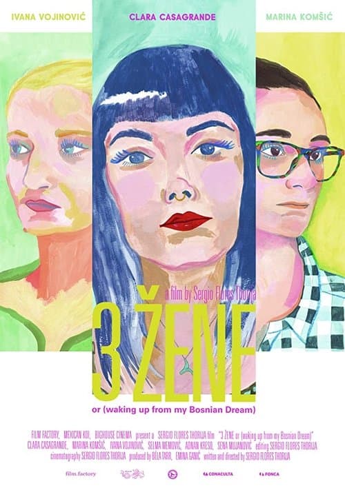 Poster for 3 Women or Waking Up from My Bosnian Dream