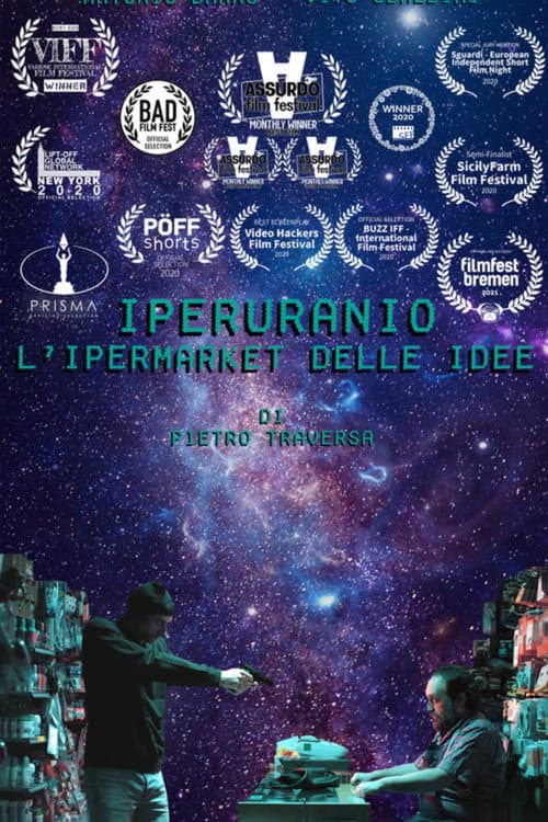 Poster for Hyperuranios. The Hypermarket of Ideas