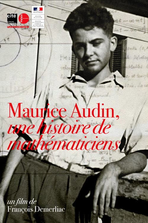 Poster for Maurice Audin, a story of mathematicians
