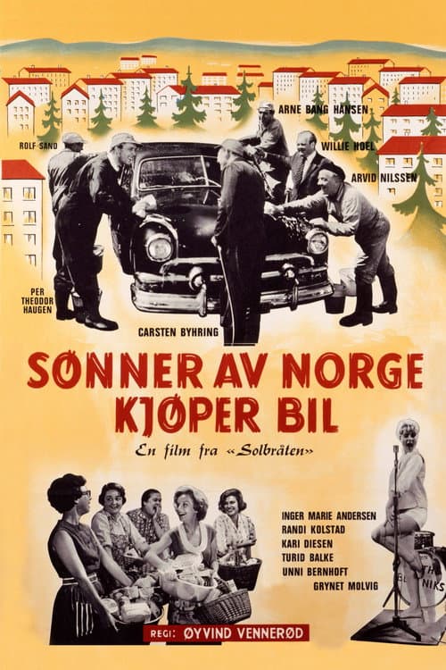 Poster for Sønner av Norge kjøper bil