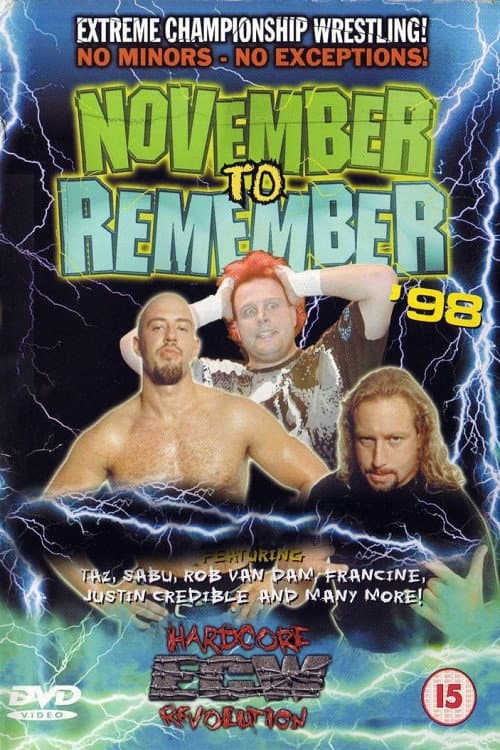 Poster for ECW November To Remember 1998
