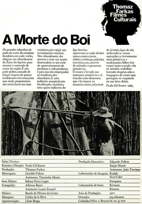 Poster for A Morte do Boi