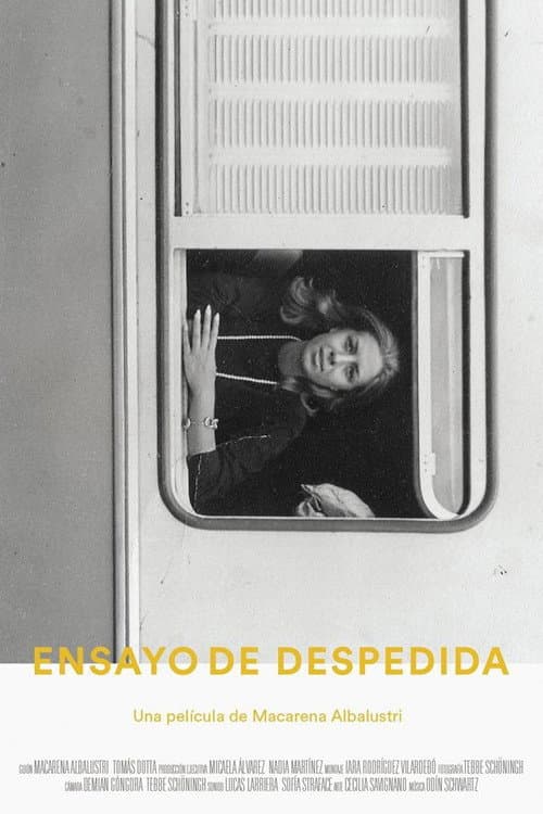 Poster for Ensayo de Despedida