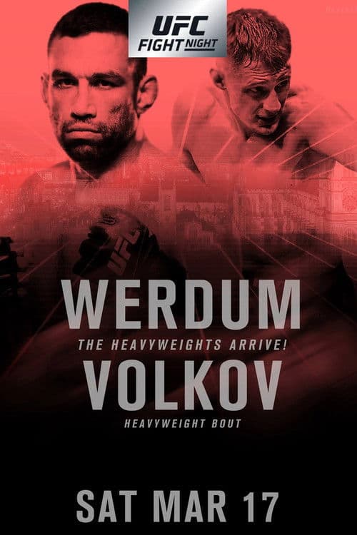 Poster for UFC Fight Night 127: Werdum vs. Volkov