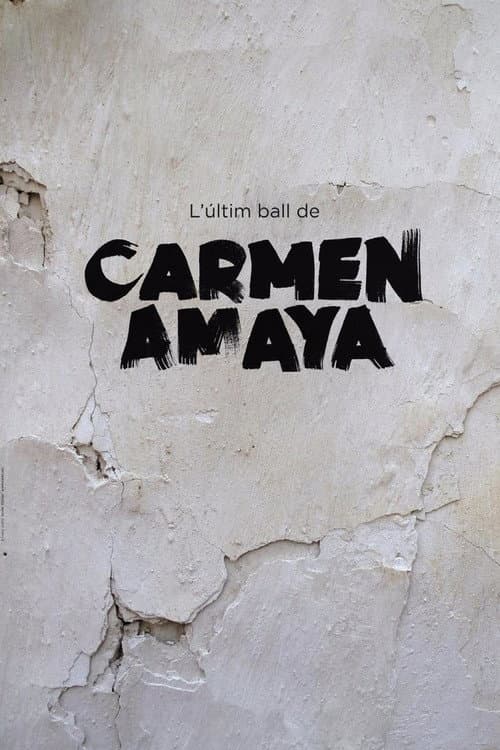 Poster for L'últim ball de Carmen Amaya