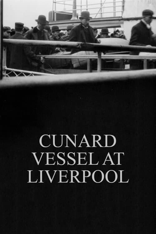 Poster for Cunard Vessel at Liverpool