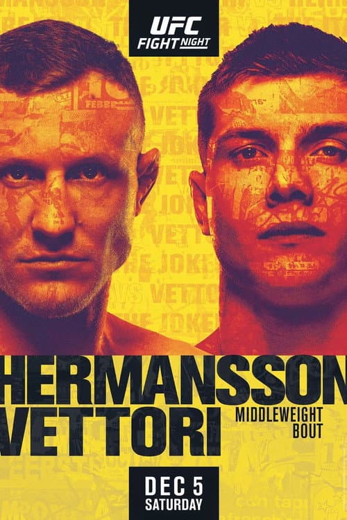 Poster for UFC on ESPN 19: Hermansson vs. Vettori