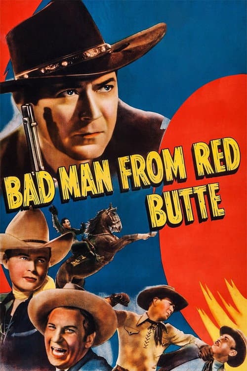Poster for Bad Man from Red Butte