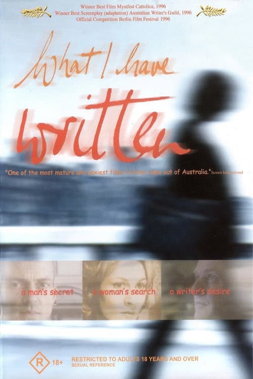 Poster for What I Have Written