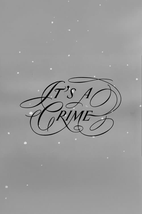 Poster for It's a Crime