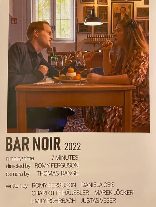Poster for Bar Noir