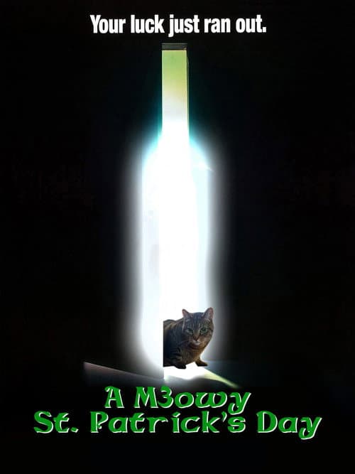 Poster for A Meowy St. Patrick's Day