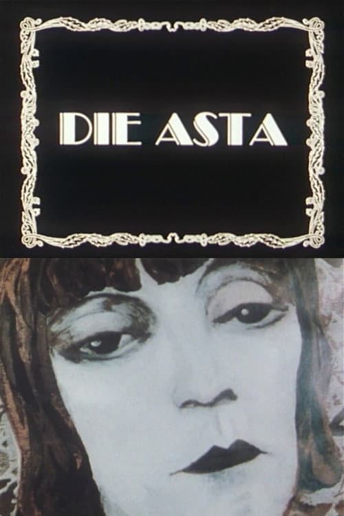 Poster for Die Asta - portræt af Asta Nielsen