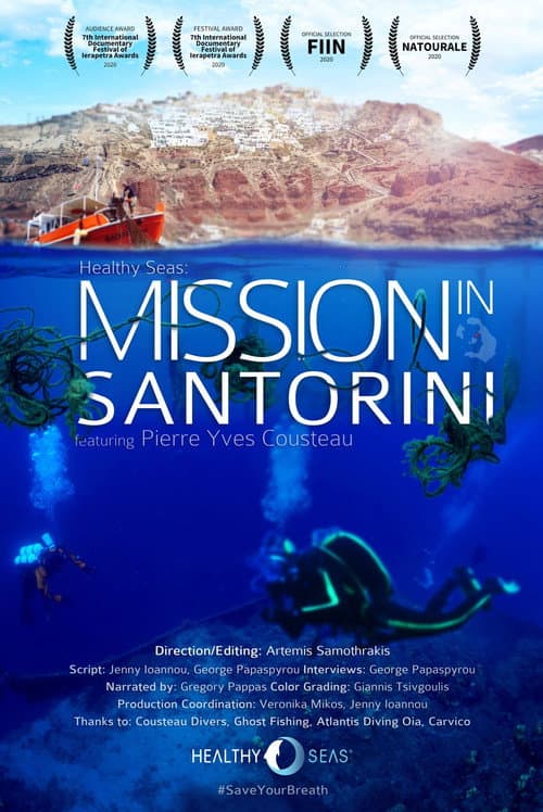 Poster for Healthy Seas: Mission to Santorini