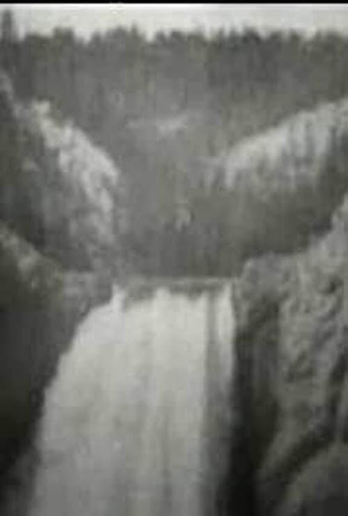 Poster for Lower Falls, Grand Canyon, Yellowstone Park
