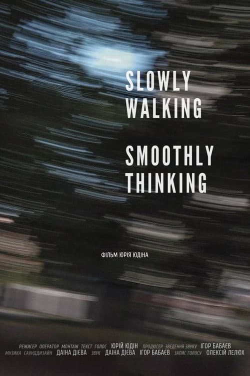 Poster for Slowly Walking, Smoothly Thinking
