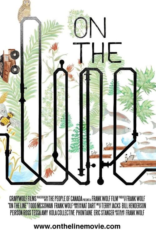 Poster for On the Line