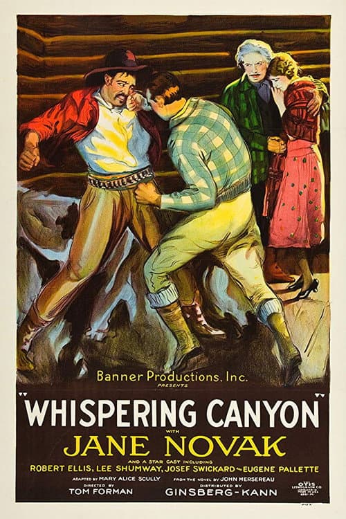 Poster for Whispering Canyon