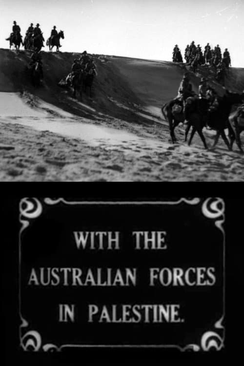 Poster for With the Australian forces in Palestine