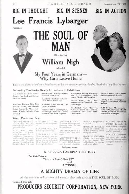 Poster for The Soul of Man