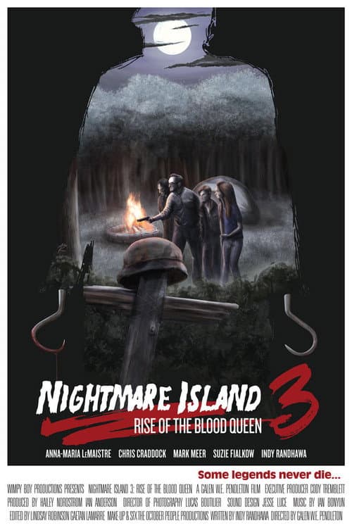 Poster for Nightmare Island 3: Rise of the Blood Queen