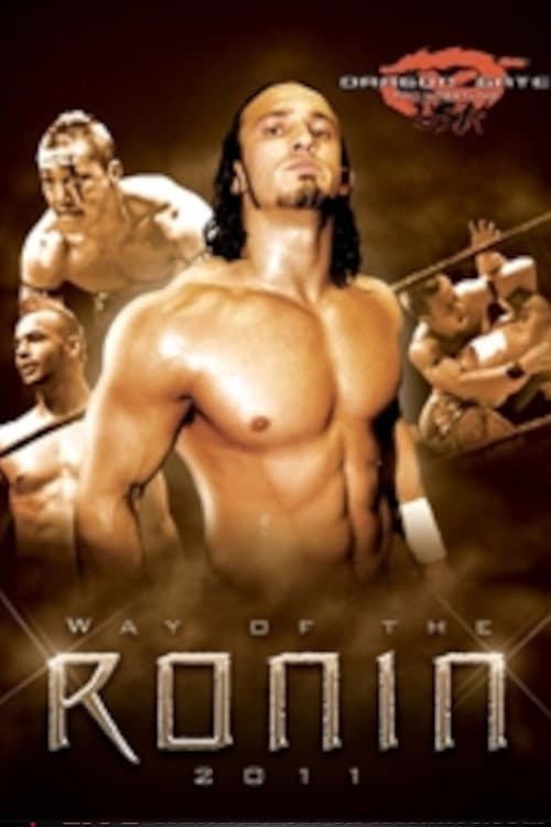 Poster for Dragon Gate USA Way of the Ronin 2011