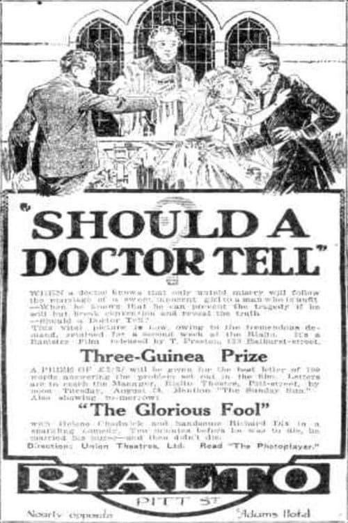 Poster for Should a Doctor Tell?