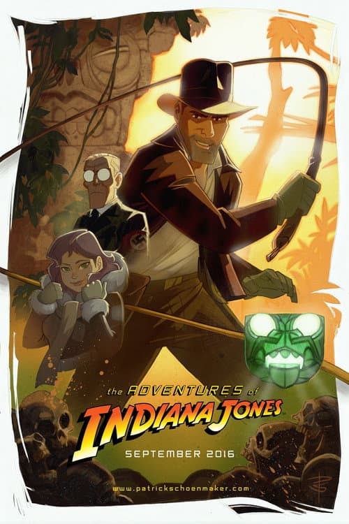 Poster for The Adventures of Indiana Jones