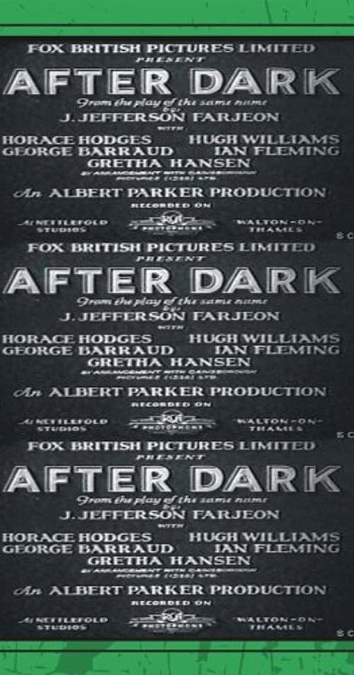 Poster for After Dark