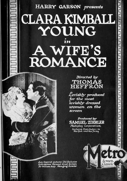 Poster for A Wife's Romance
