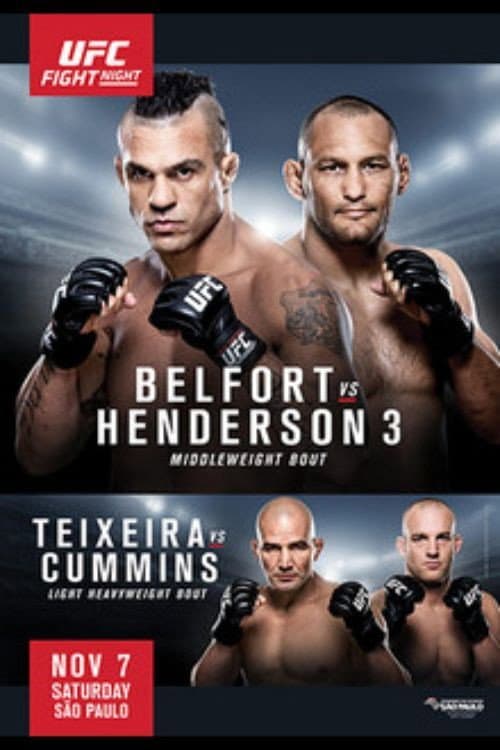 Poster for UFC Fight Night 77: Belfort vs. Henderson 3