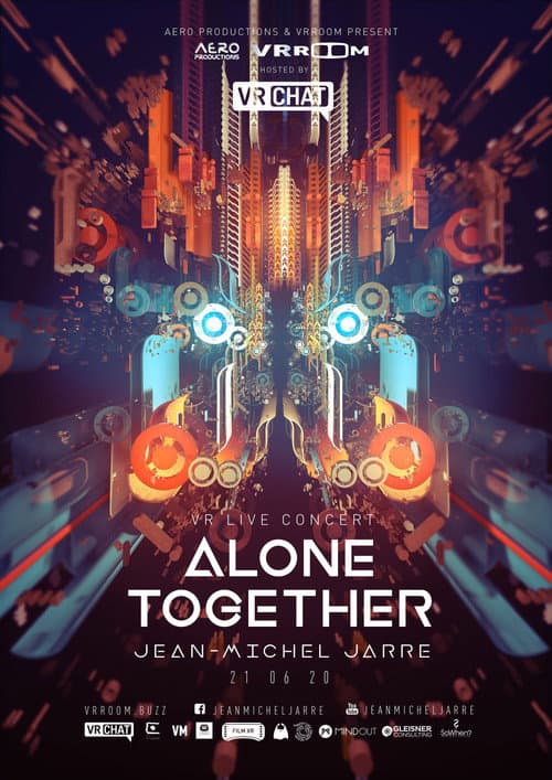 Poster for Jean-Michel Jarre - Alone together