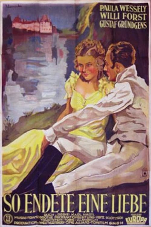 Poster for So Ended a Great Love