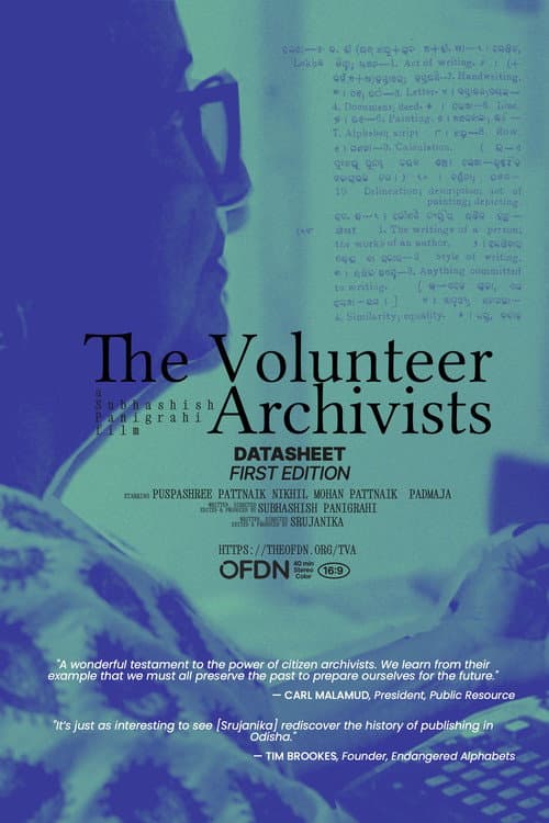 Poster for The Volunteer Archivists