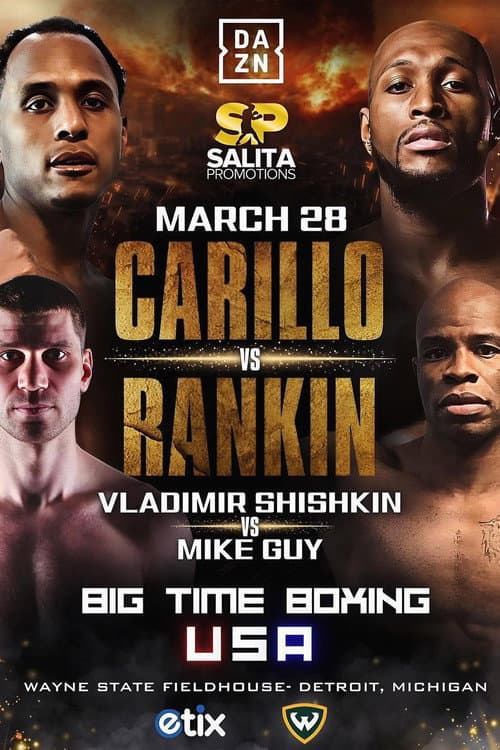 Poster for Juan Carrillo vs. Quinton Rankin