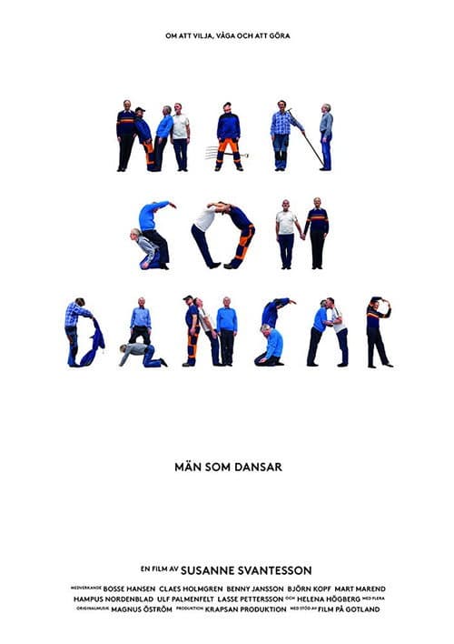 Poster for Män som Dansar