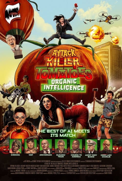 Постер до фільму «Attack of the Killer Tomatoes: Organic Intelligence»