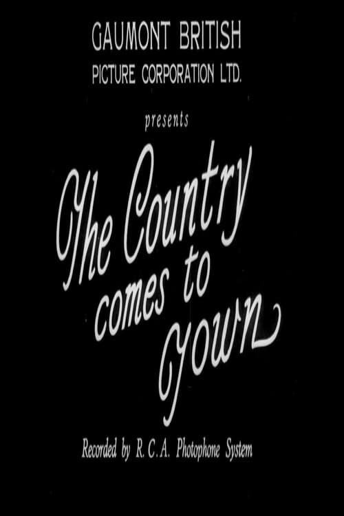 Poster for The Country Comes to Town
