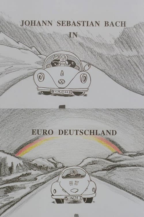 Poster for Johann Sebastian Bach in Euro Deutschland
