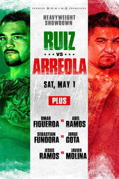 Poster for Andy Ruiz Jr. vs. Chris Arreola