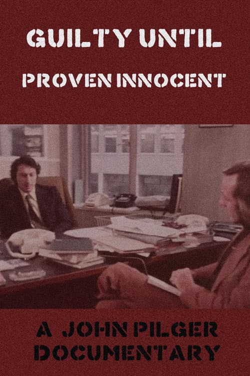Poster for Guilty Until Proven Innocent