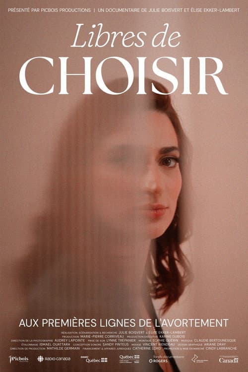Poster for Libres de choisir
