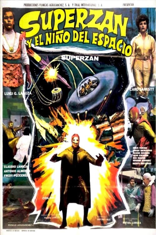 Poster for Superzan and the Space Boy