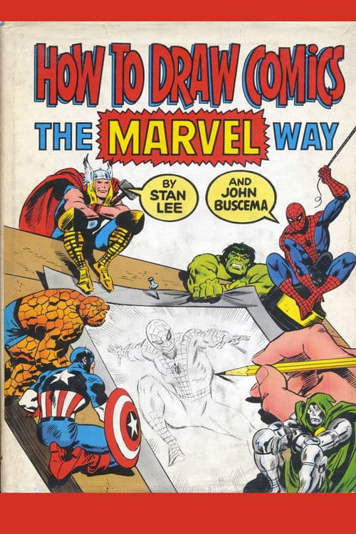 Poster for How to Draw Comics the Marvel Way