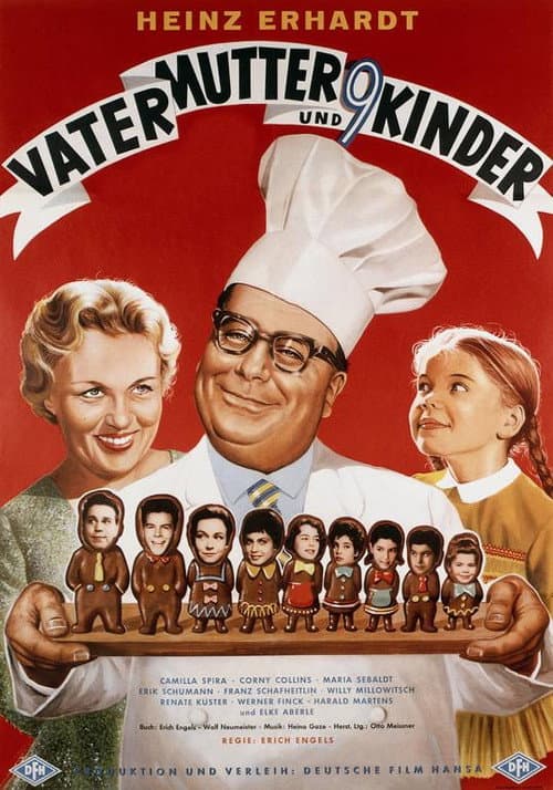 Poster for Vater, Mutter und neun Kinder