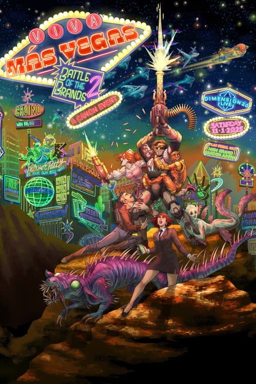 Poster for Dimension 20 Live: Viva Más Vegas
